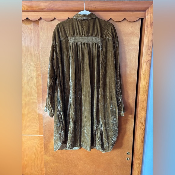 We The Free Sorrento Velvet Maxi Top -dress - Picture 3 of 6